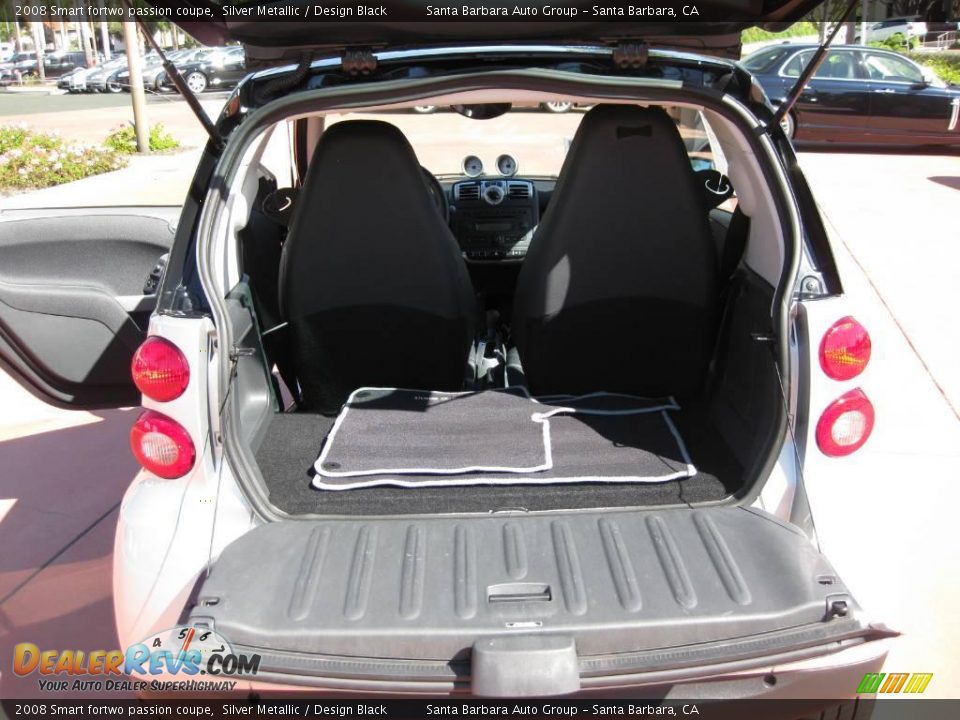2008 Smart fortwo passion coupe Silver Metallic / Design Black Photo #11