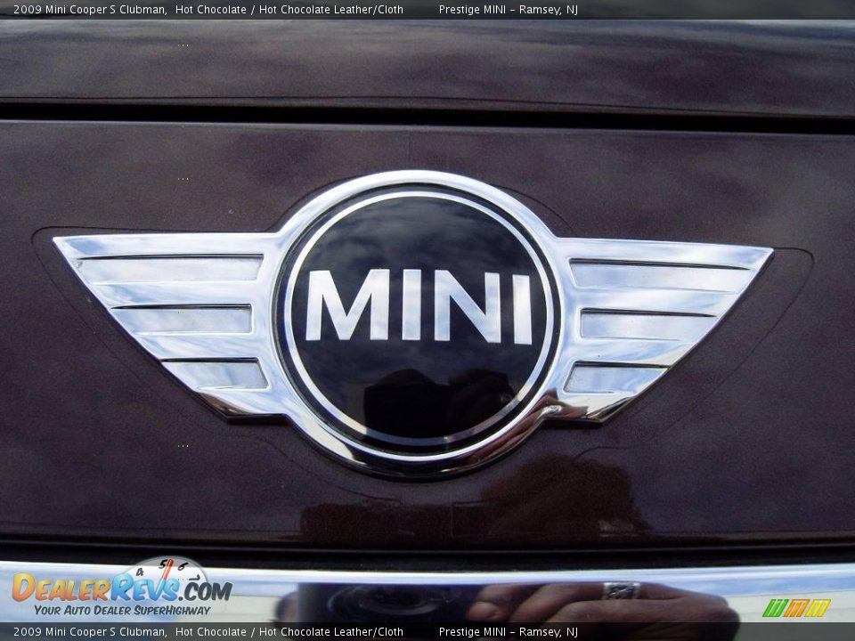 2009 Mini Cooper S Clubman Hot Chocolate / Hot Chocolate Leather/Cloth Photo #3