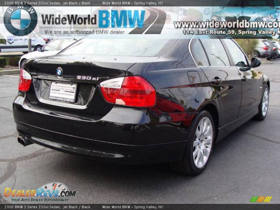 2006 BMW 3 Series 330xi Sedan Jet Black / Black Photo #4
