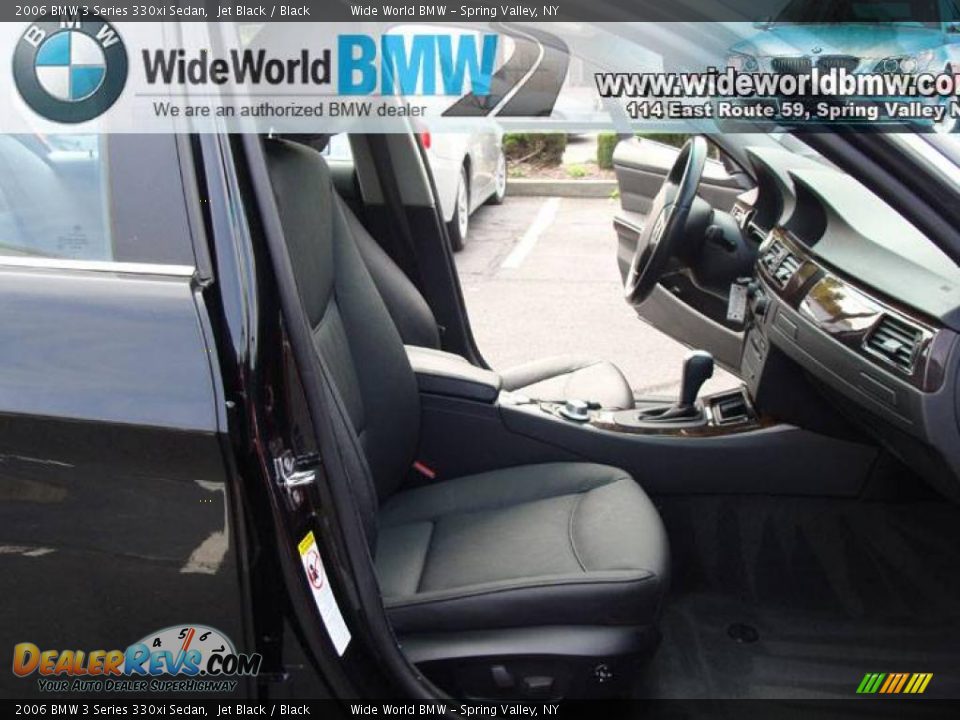2006 BMW 3 Series 330xi Sedan Jet Black / Black Photo #8
