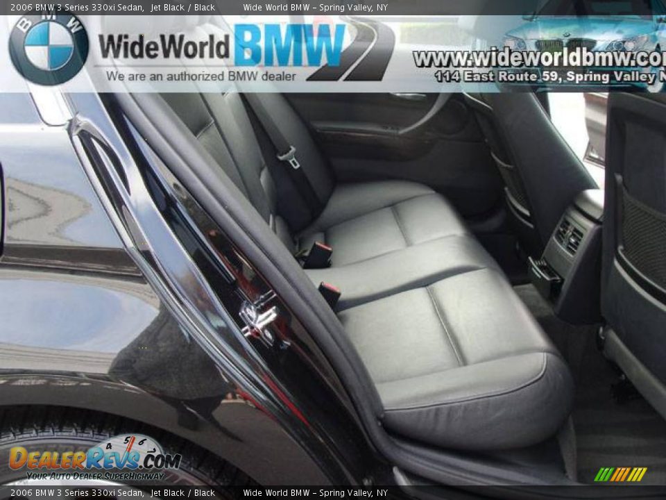 2006 BMW 3 Series 330xi Sedan Jet Black / Black Photo #9