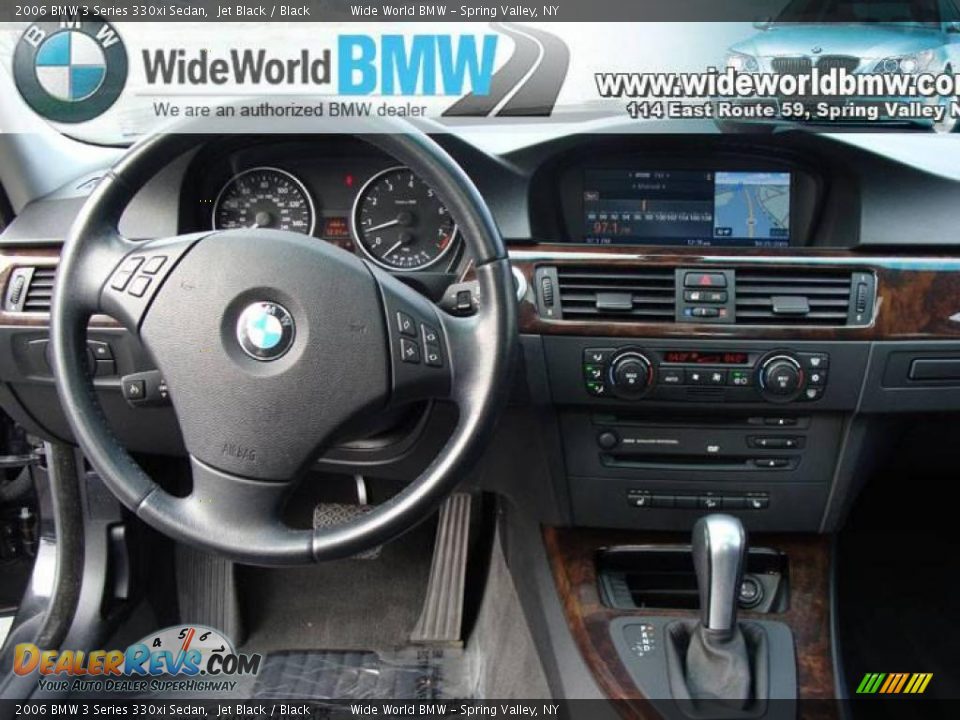 2006 BMW 3 Series 330xi Sedan Jet Black / Black Photo #11