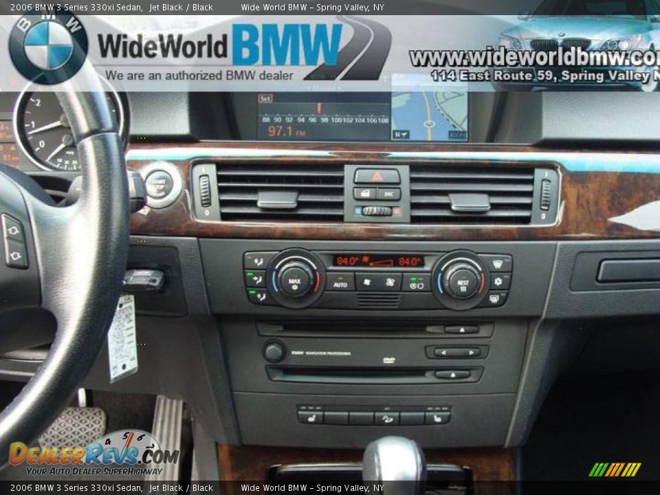 2006 BMW 3 Series 330xi Sedan Jet Black / Black Photo #12