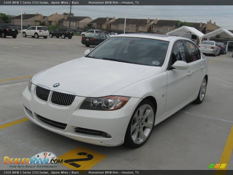 2006 BMW 3 Series 330i Sedan Alpine White / Black Photo #1
