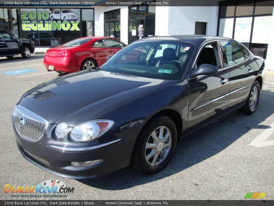 2009 Buick LaCrosse CXL Dark Slate Metallic / Ebony Photo #1