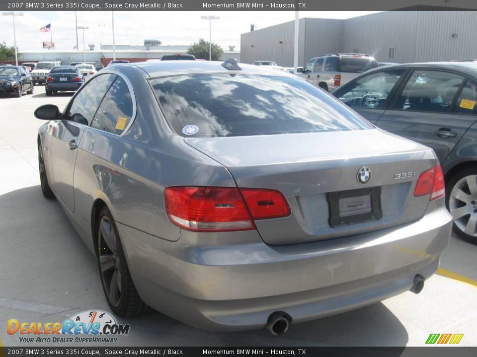 2007 BMW 3 Series 335i Coupe Space Gray Metallic / Black Photo #2