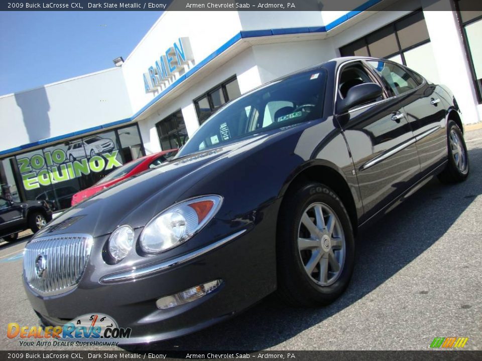 2009 Buick LaCrosse CXL Dark Slate Metallic / Ebony Photo #2