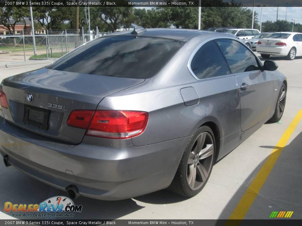2007 BMW 3 Series 335i Coupe Space Gray Metallic / Black Photo #3