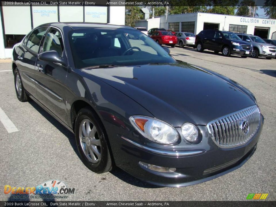 2009 Buick LaCrosse CXL Dark Slate Metallic / Ebony Photo #4