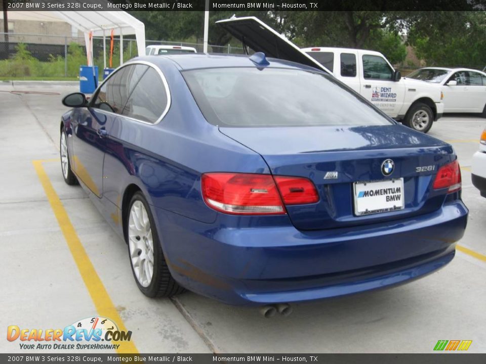 2007 BMW 3 Series 328i Coupe Montego Blue Metallic / Black Photo #2