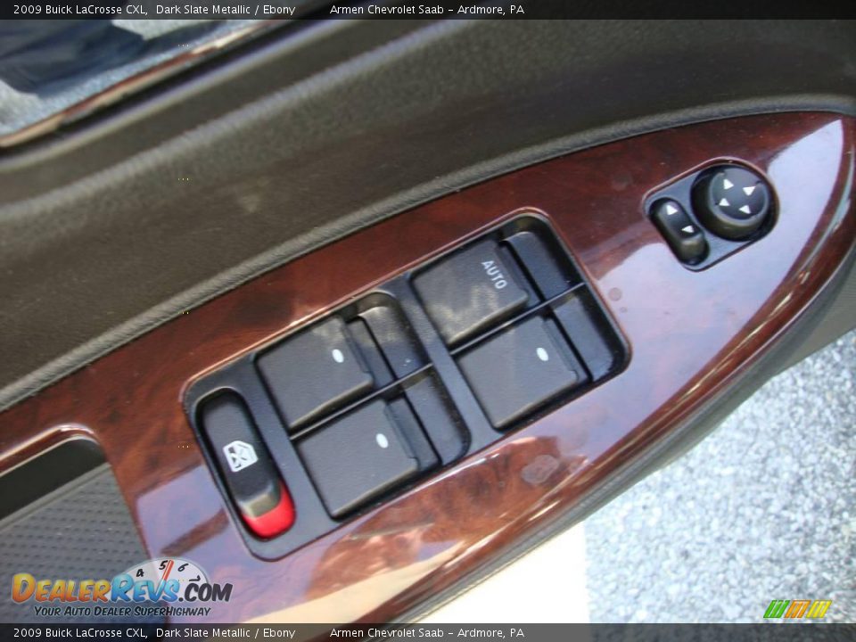 2009 Buick LaCrosse CXL Dark Slate Metallic / Ebony Photo #14