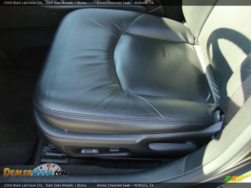 2009 Buick LaCrosse CXL Dark Slate Metallic / Ebony Photo #15