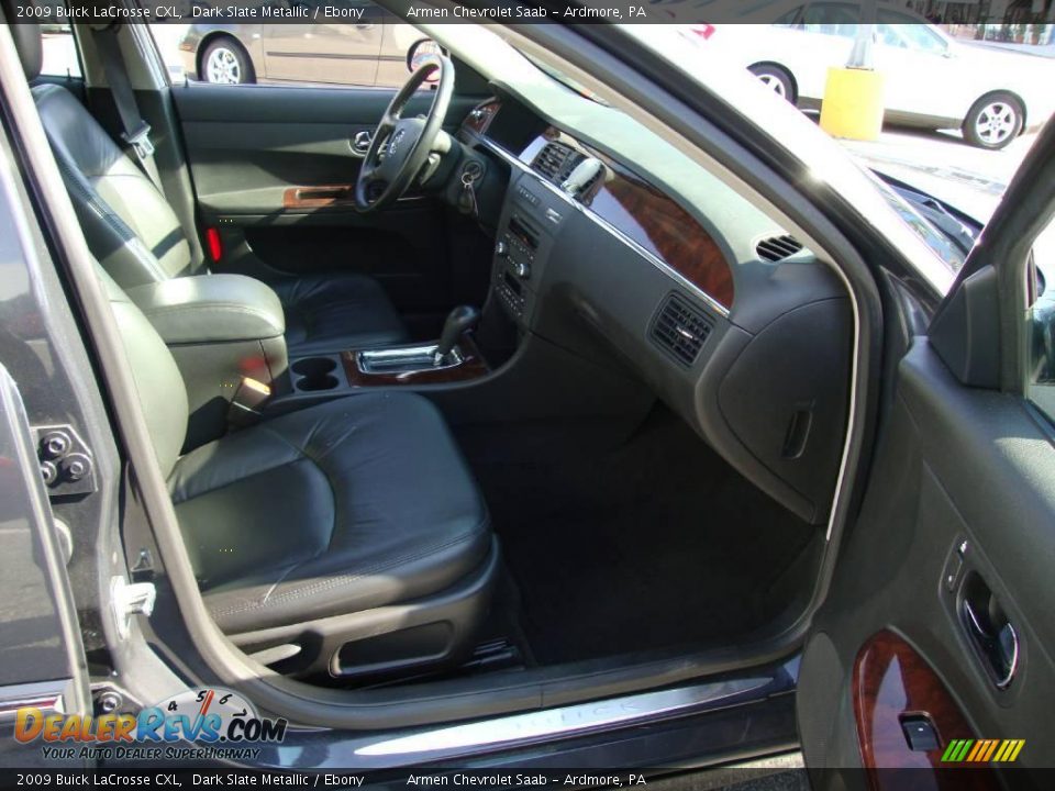 2009 Buick LaCrosse CXL Dark Slate Metallic / Ebony Photo #19