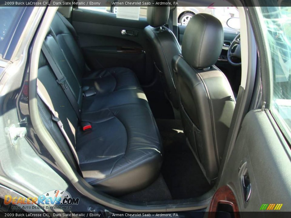 2009 Buick LaCrosse CXL Dark Slate Metallic / Ebony Photo #20