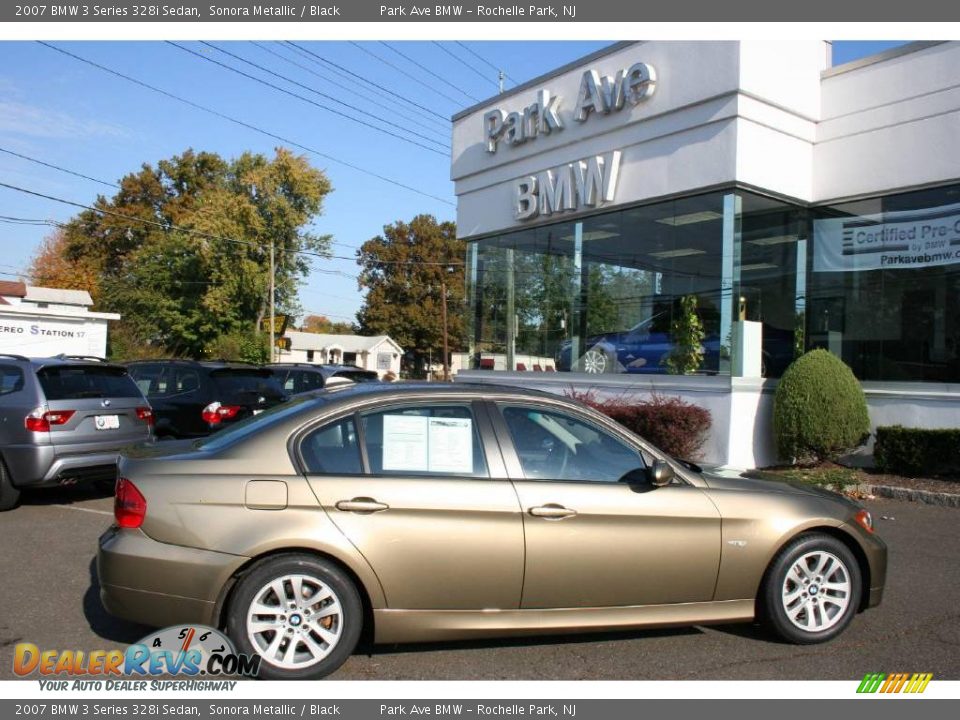 2007 BMW 3 Series 328i Sedan Sonora Metallic / Black Photo #1