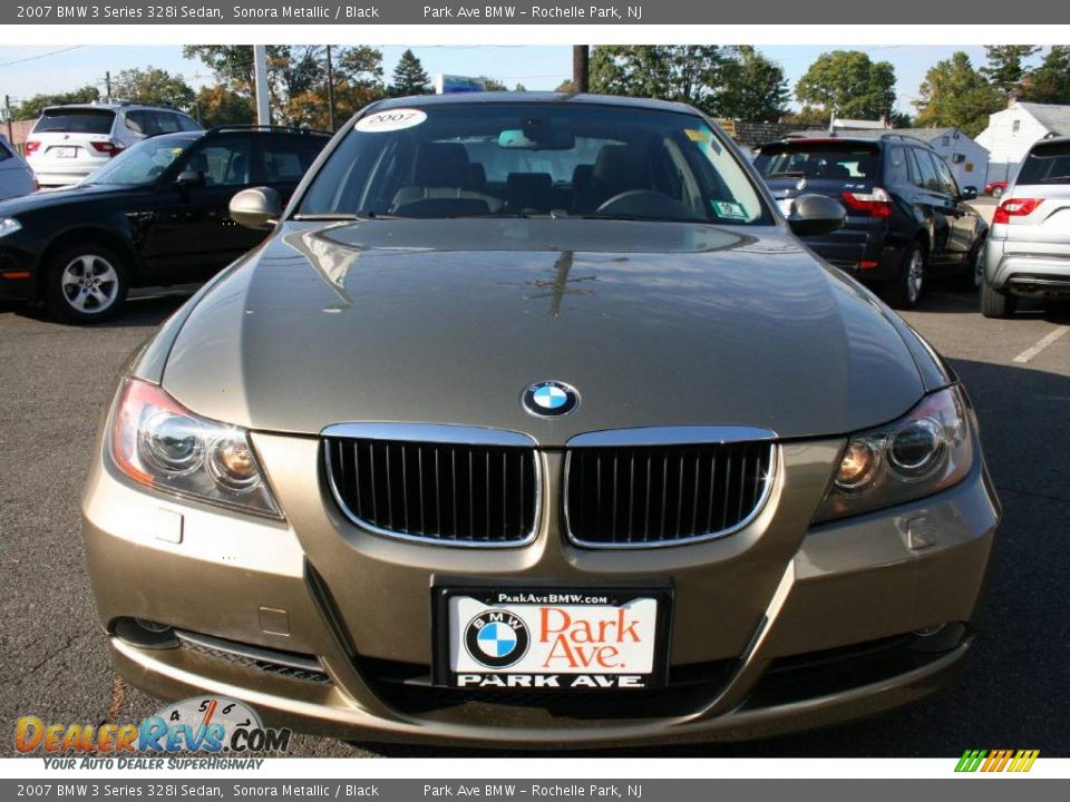 2007 BMW 3 Series 328i Sedan Sonora Metallic / Black Photo #3