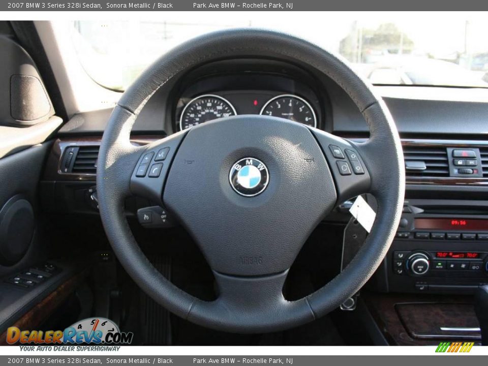 2007 BMW 3 Series 328i Sedan Sonora Metallic / Black Photo #14