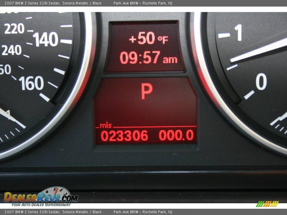 2007 BMW 3 Series 328i Sedan Sonora Metallic / Black Photo #15