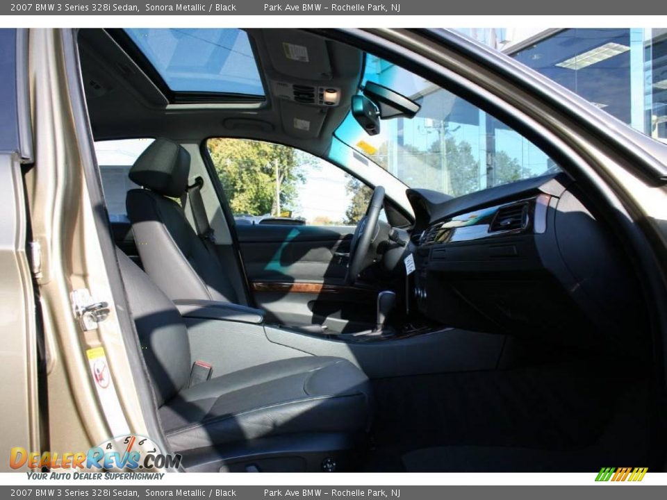 2007 BMW 3 Series 328i Sedan Sonora Metallic / Black Photo #24