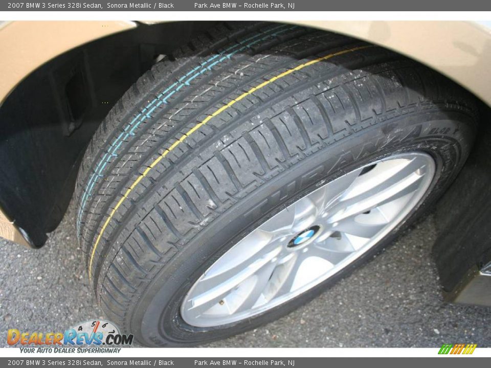 2007 BMW 3 Series 328i Sedan Sonora Metallic / Black Photo #26
