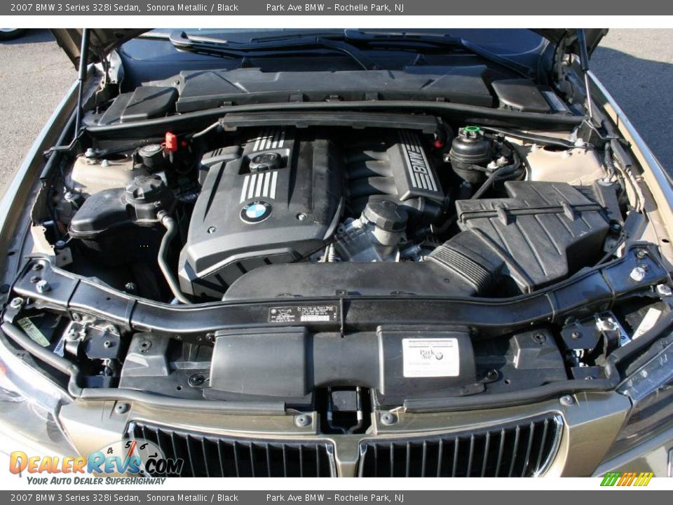 2007 BMW 3 Series 328i Sedan Sonora Metallic / Black Photo #27