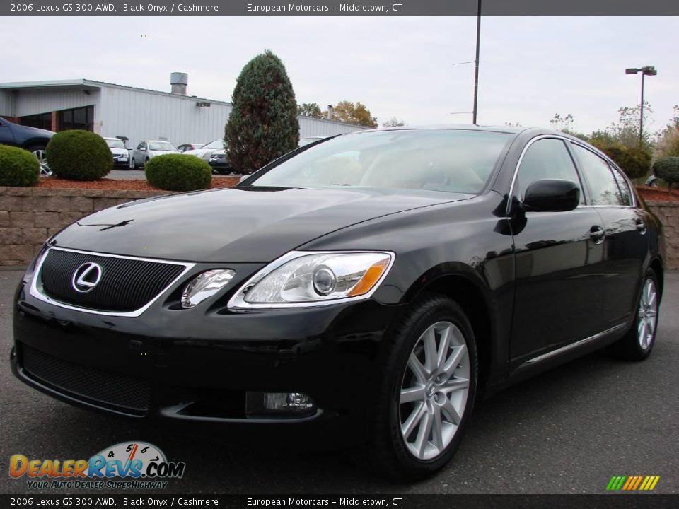 2006 Lexus GS 300 AWD Black Onyx / Cashmere Photo #1