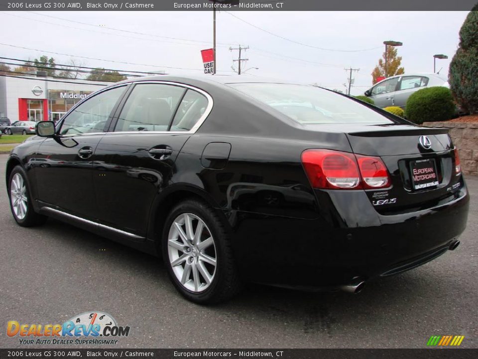2006 Lexus GS 300 AWD Black Onyx / Cashmere Photo #3