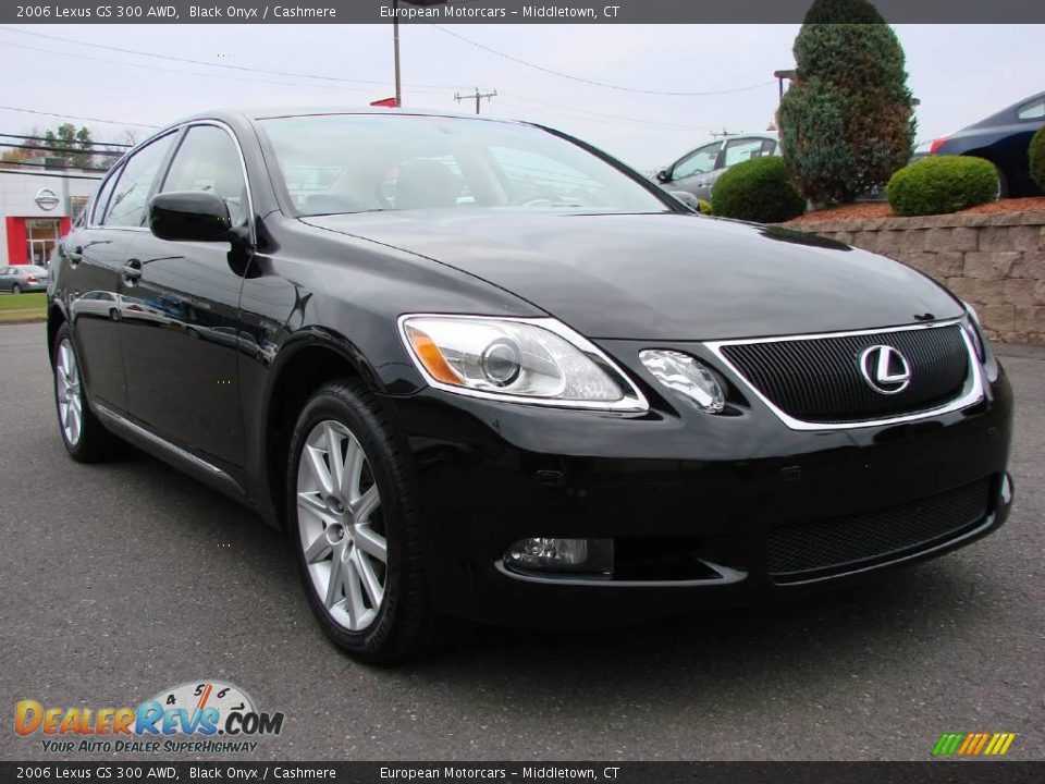 2006 Lexus GS 300 AWD Black Onyx / Cashmere Photo #6
