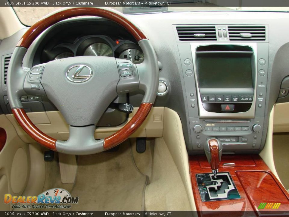 2006 Lexus GS 300 AWD Black Onyx / Cashmere Photo #9