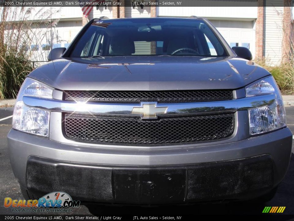 2005 Chevrolet Equinox LS AWD Dark Silver Metallic / Light Gray Photo #2