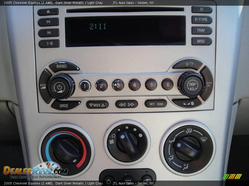 2005 Chevrolet Equinox LS AWD Dark Silver Metallic / Light Gray Photo #15