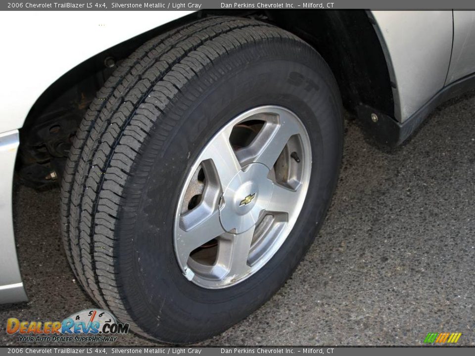 2006 Chevrolet TrailBlazer LS 4x4 Silverstone Metallic / Light Gray Photo #10