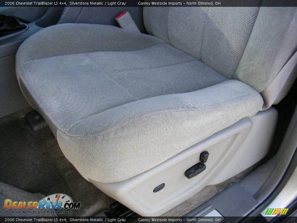 2006 Chevrolet TrailBlazer LS 4x4 Silverstone Metallic / Light Gray Photo #10