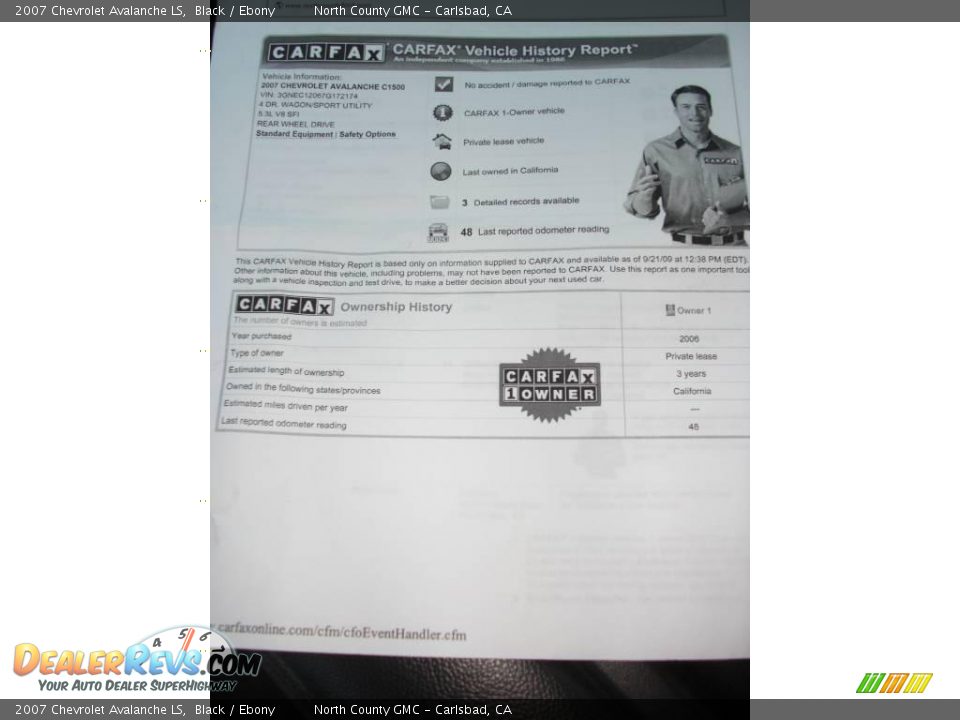 2007 Chevrolet Avalanche LS Black / Ebony Photo #21