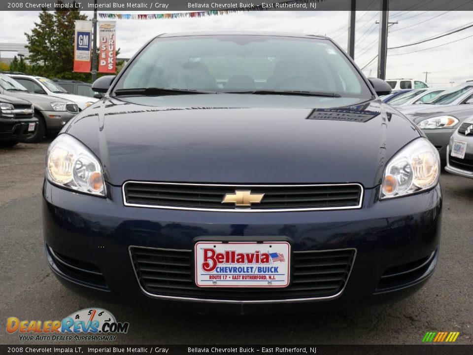 2008 Chevrolet Impala LT Imperial Blue Metallic / Gray Photo #2