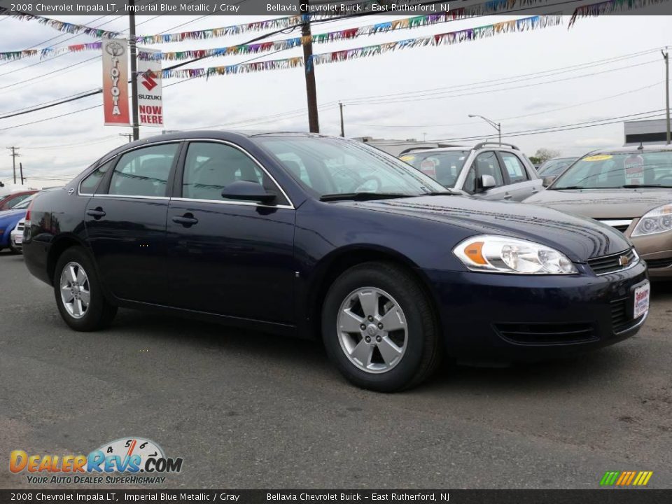 2008 Chevrolet Impala LT Imperial Blue Metallic / Gray Photo #3