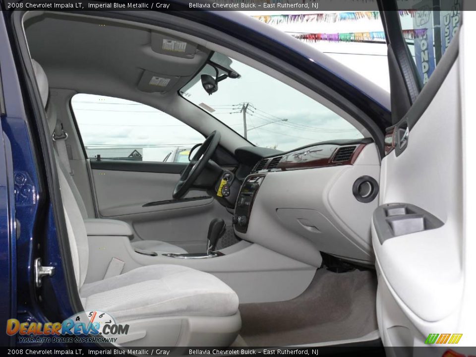2008 Chevrolet Impala LT Imperial Blue Metallic / Gray Photo #8