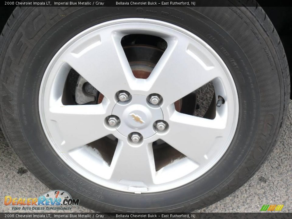 2008 Chevrolet Impala LT Imperial Blue Metallic / Gray Photo #14