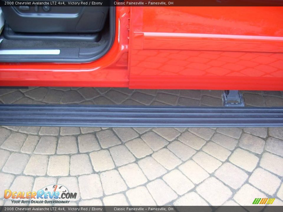2008 Chevrolet Avalanche LTZ 4x4 Victory Red / Ebony Photo #8