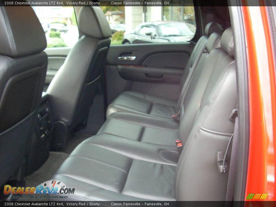 2008 Chevrolet Avalanche LTZ 4x4 Victory Red / Ebony Photo #12
