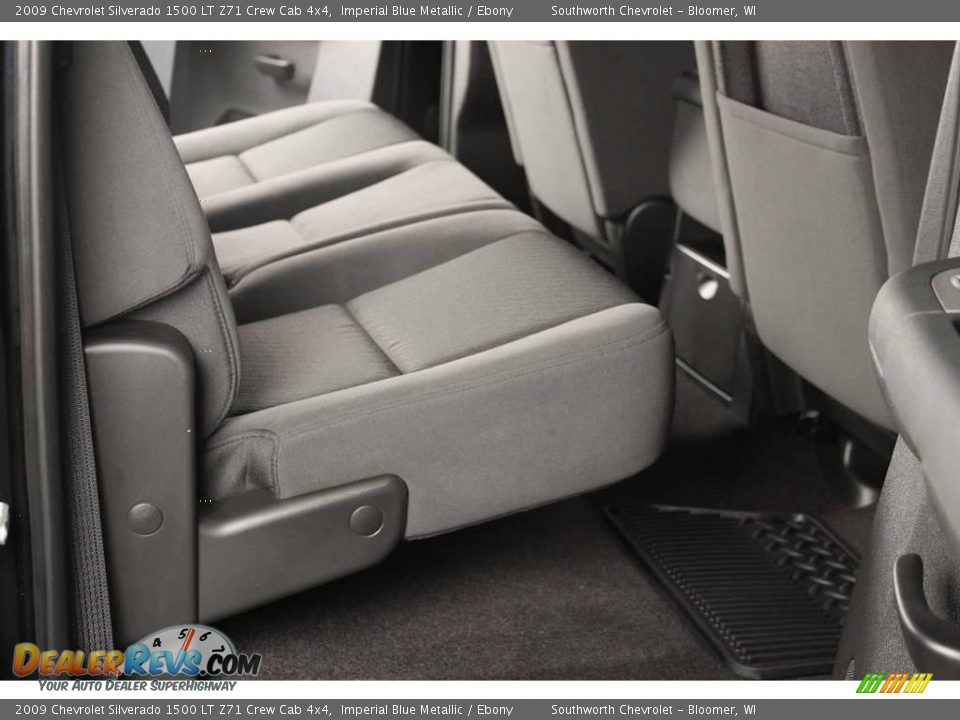 2009 Chevrolet Silverado 1500 LT Z71 Crew Cab 4x4 Imperial Blue Metallic / Ebony Photo #5