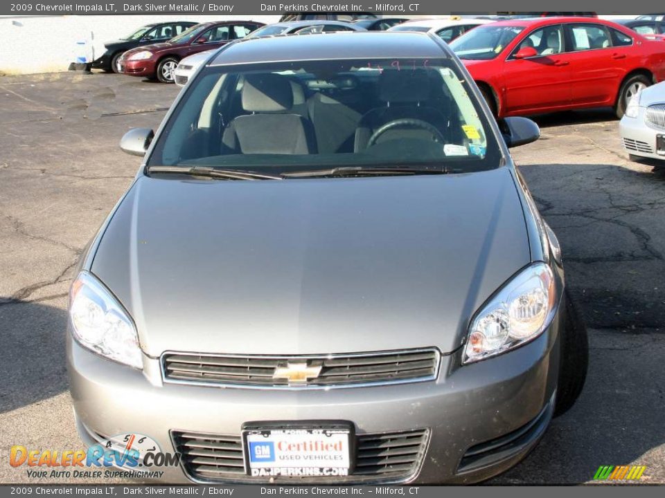 2009 Chevrolet Impala LT Dark Silver Metallic / Ebony Photo #2