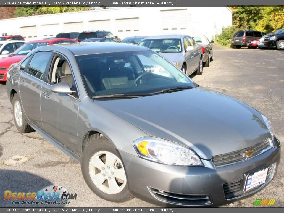 2009 Chevrolet Impala LT Dark Silver Metallic / Ebony Photo #3