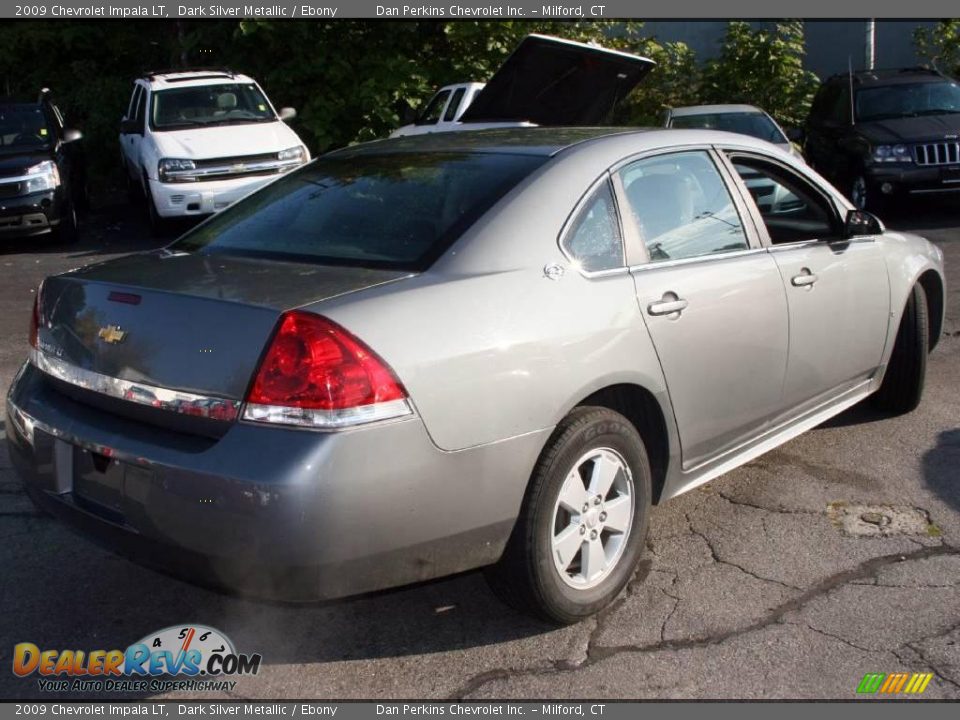 2009 Chevrolet Impala LT Dark Silver Metallic / Ebony Photo #5