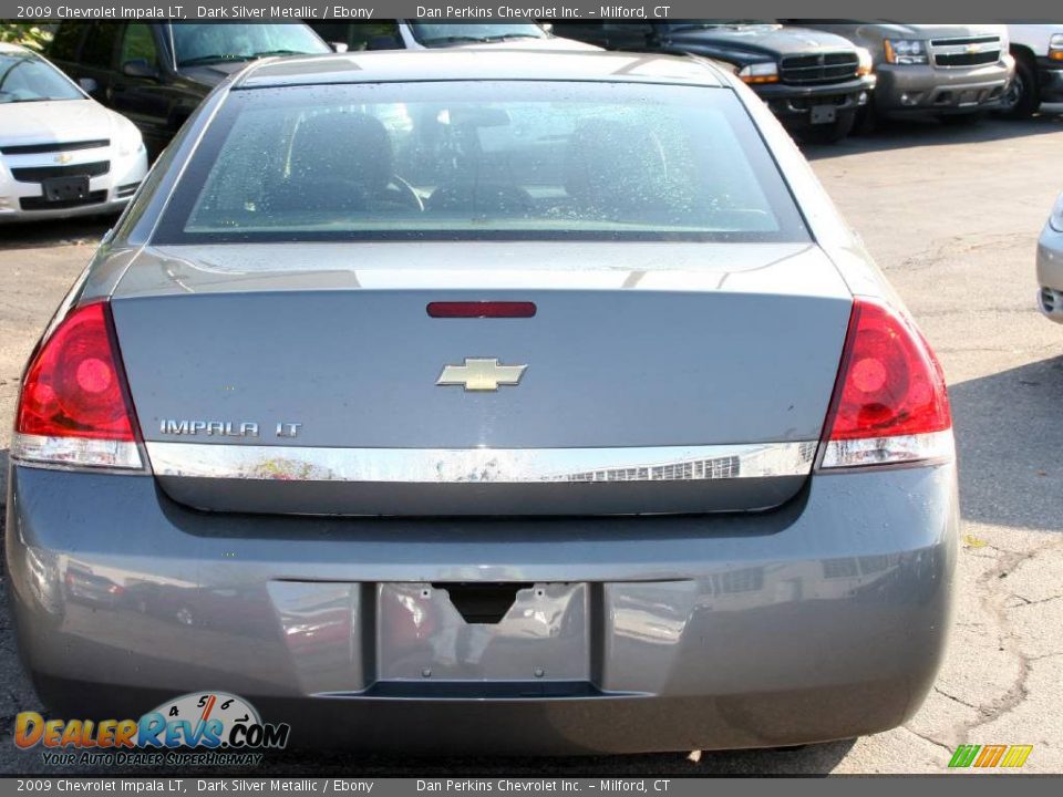 2009 Chevrolet Impala LT Dark Silver Metallic / Ebony Photo #6