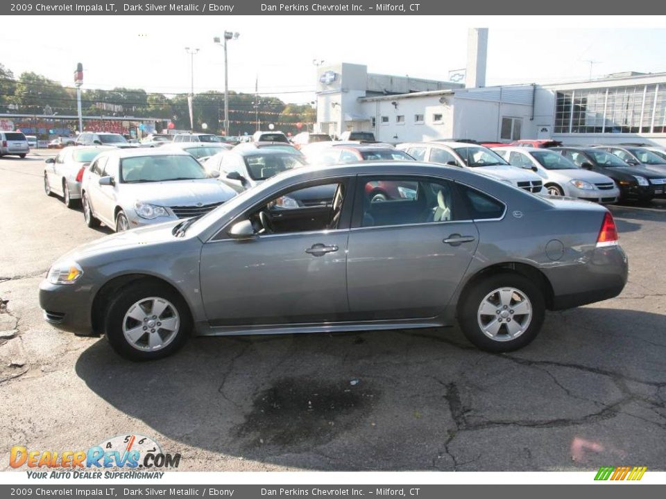 2009 Chevrolet Impala LT Dark Silver Metallic / Ebony Photo #8