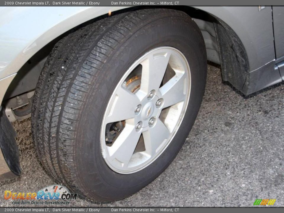 2009 Chevrolet Impala LT Dark Silver Metallic / Ebony Photo #9