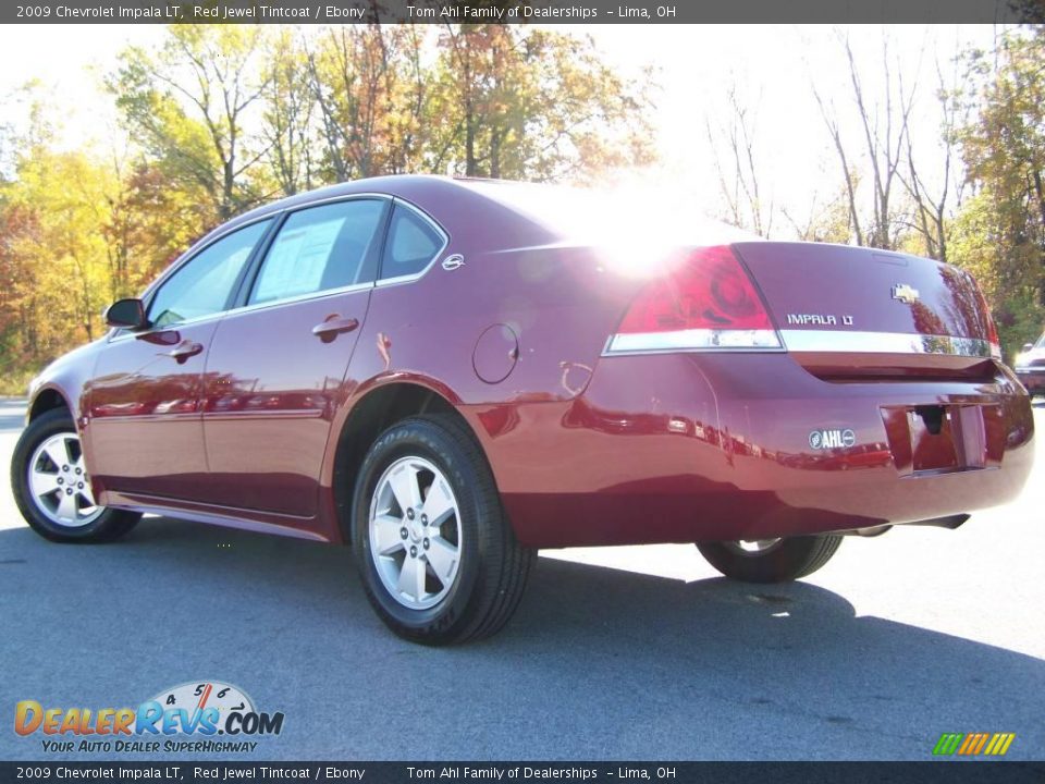 2009 Chevrolet Impala LT Red Jewel Tintcoat / Ebony Photo #4