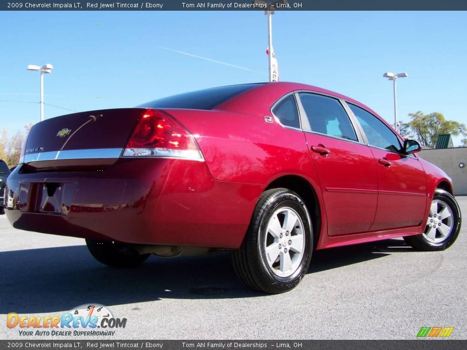 2009 Chevrolet Impala LT Red Jewel Tintcoat / Ebony Photo #7