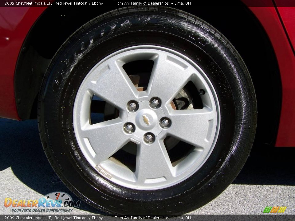 2009 Chevrolet Impala LT Red Jewel Tintcoat / Ebony Photo #8